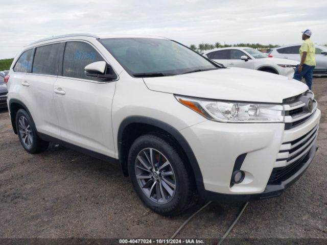 toyota highlander 2019 5tdkzrfh2ks562093