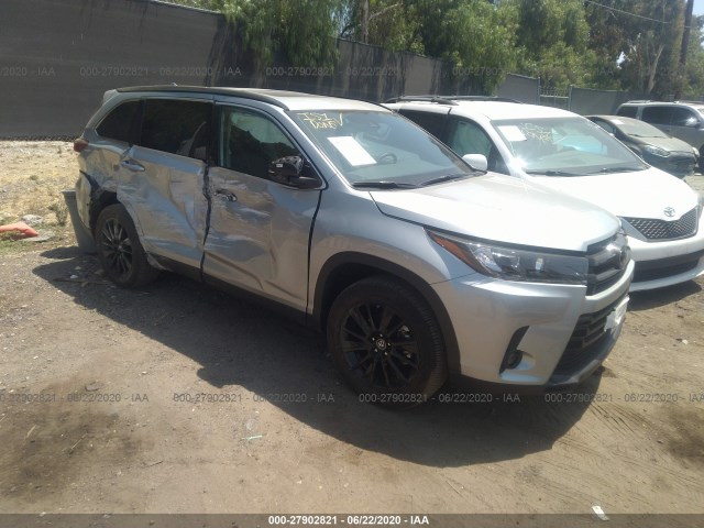 toyota highlander 2019 5tdkzrfh2ks573174