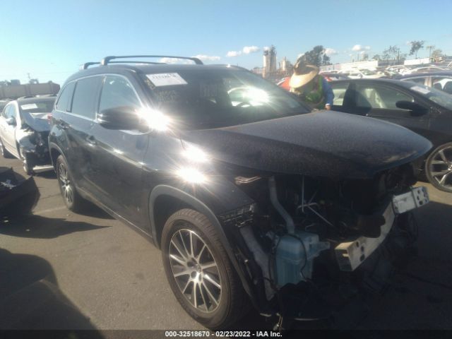 toyota highlander 2017 5tdkzrfh3hs508536