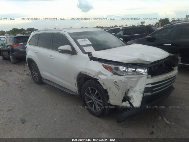 toyota highlander 2017 5tdkzrfh3hs514417