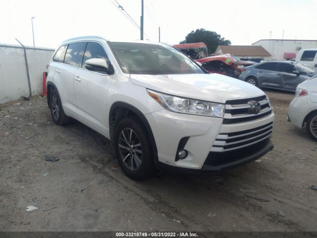 toyota highlander 2018 5tdkzrfh3js264568