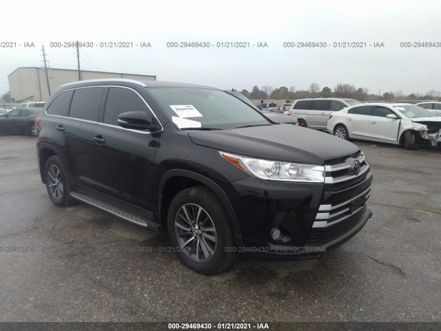 toyota highlander 2019 5tdkzrfh3ks365160