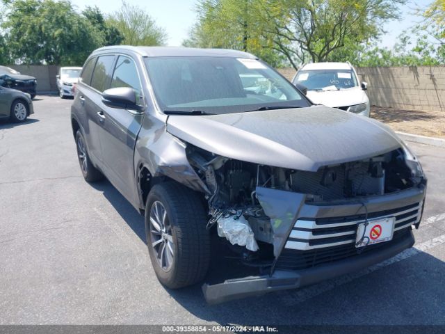 toyota highlander 2018 5tdkzrfh4js536691