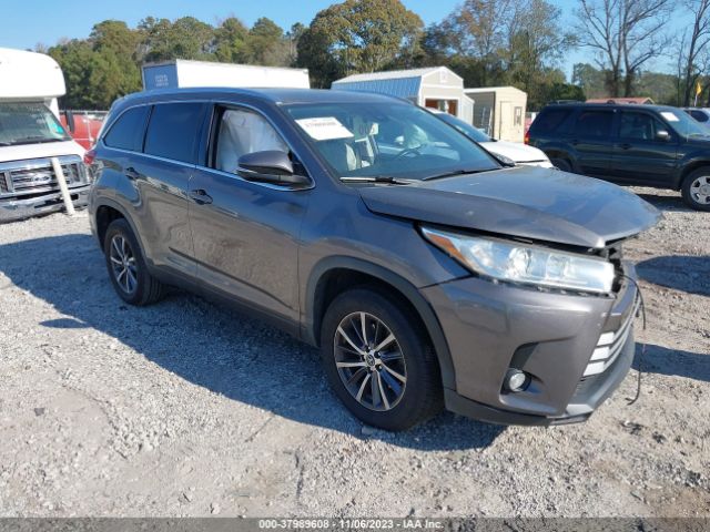 toyota highlander 2018 5tdkzrfh4js547979