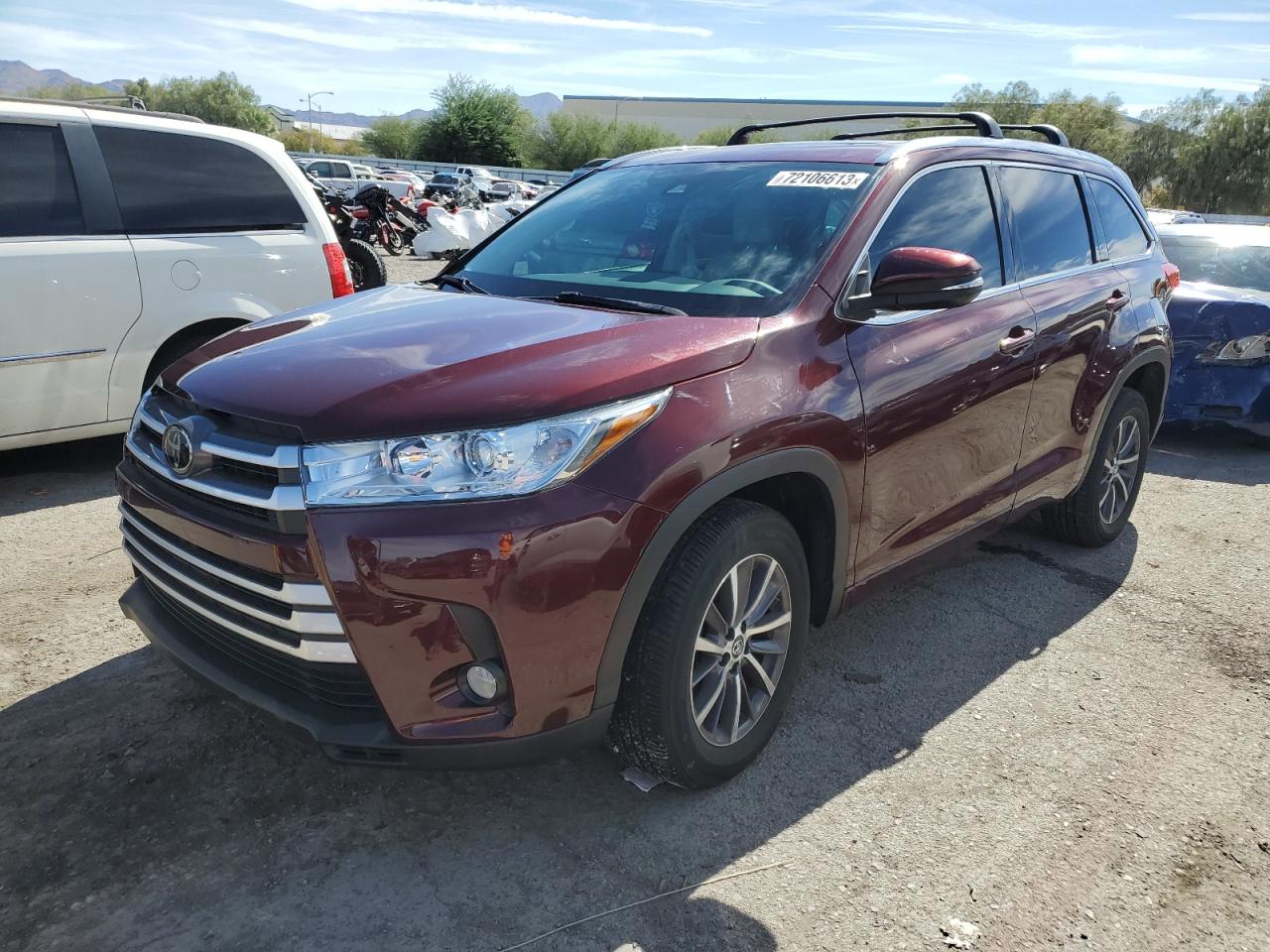 toyota highlander 2018 5tdkzrfh5js248193