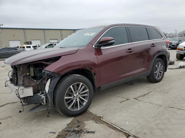 toyota highlander 2019 5tdkzrfh5ks363636