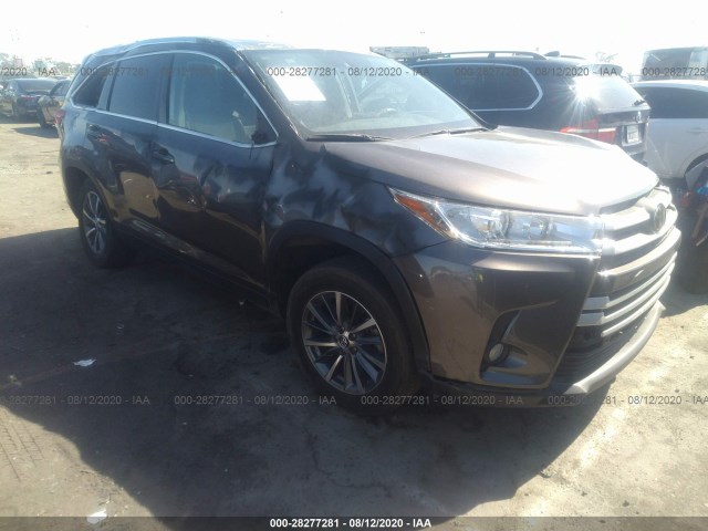 toyota highlander 2019 5tdkzrfh5ks555378