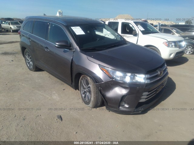 toyota highlander 2019 5tdkzrfh5ks559060