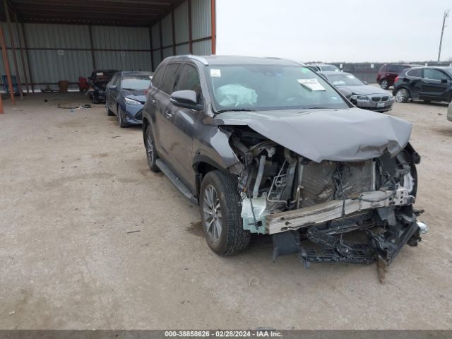 toyota highlander 2019 5tdkzrfh6ks322979