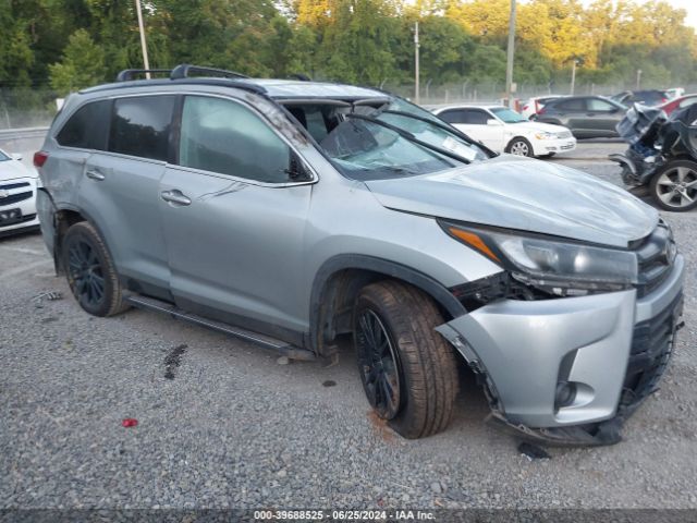 toyota highlander 2019 5tdkzrfh6ks569466