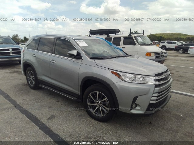 toyota highlander 2019 5tdkzrfh7ks557438