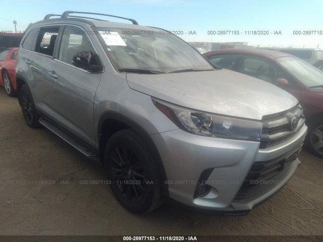 toyota highlander 2019 5tdkzrfh7ks564289