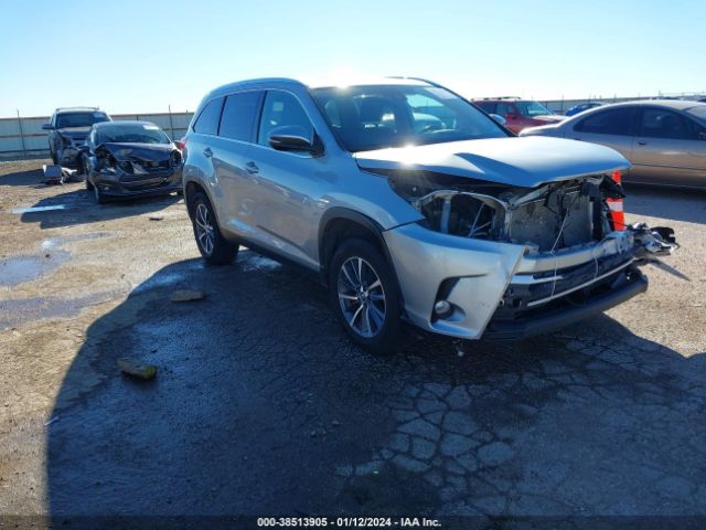 toyota highlander 2019 5tdkzrfh7ks571078