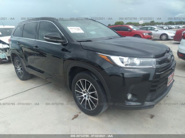 toyota highlander 2017 5tdkzrfh8hs518902