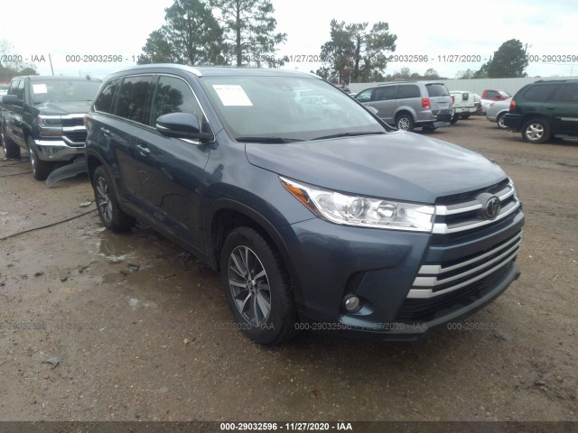 toyota highlander 2019 5tdkzrfh8ks305245