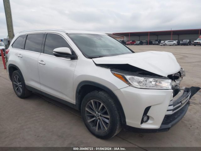 toyota highlander 2019 5tdkzrfh8ks320571