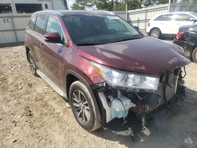 toyota highlander 2019 5tdkzrfh8ks348872