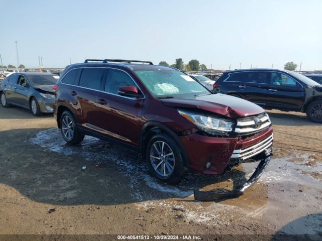 toyota highlander 2019 5tdkzrfh8ks351805