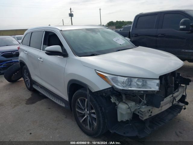 toyota highlander 2019 5tdkzrfh8ks552846