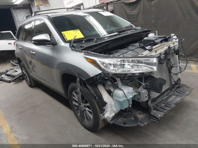 toyota highlander 2019 5tdkzrfh8ks572658