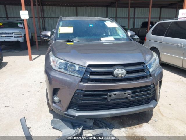 toyota highlander 2017 5tdkzrfh9hs509545