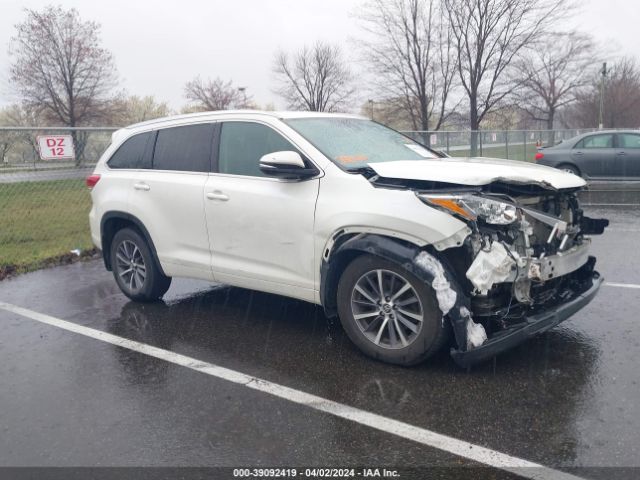 toyota highlander 2018 5tdkzrfh9js532460