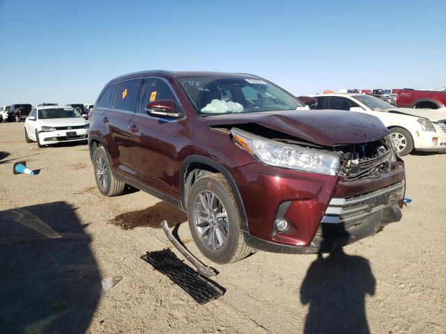 toyota highlander 2019 5tdkzrfh9ks332602