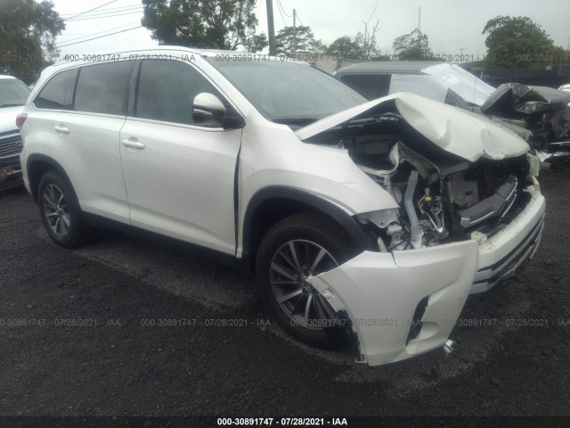 toyota highlander 2019 5tdkzrfh9ks556694