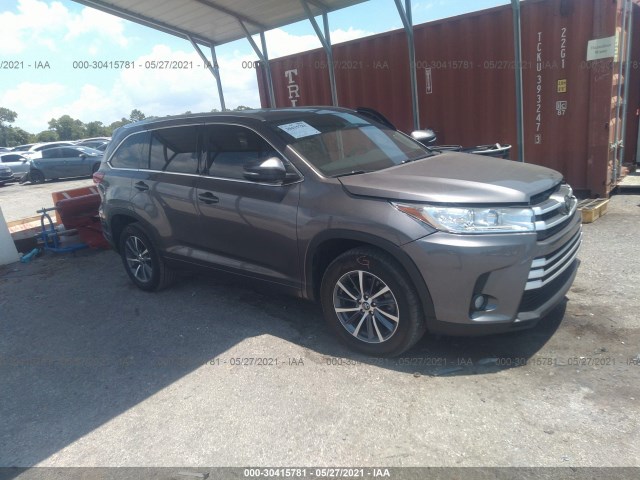 toyota highlander 2017 5tdkzrfhxhs215538