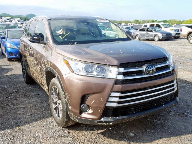 toyota highlander 2017 5tdkzrfhxhs219685