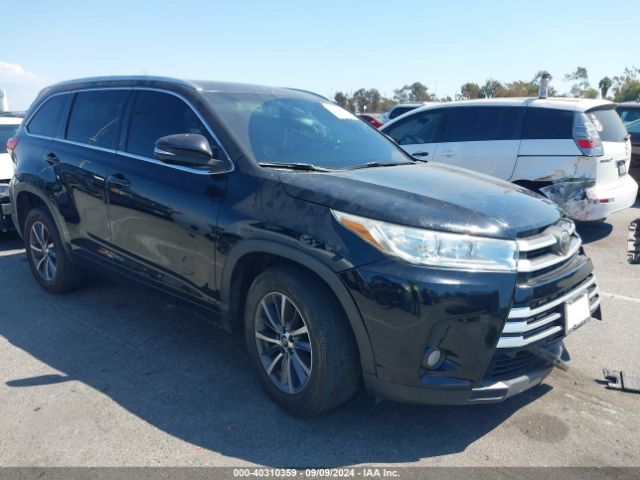 toyota highlander 2017 5tdkzrfhxhs510140