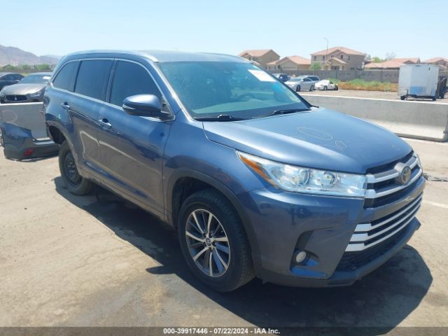 toyota highlander 2018 5tdkzrfhxjs250490