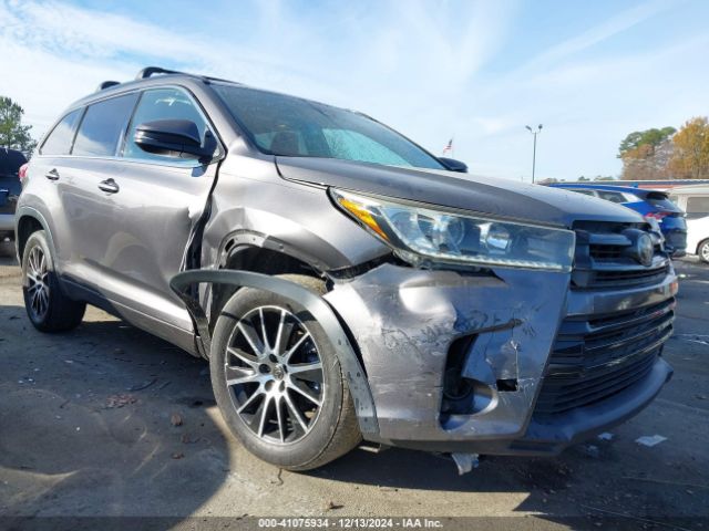 toyota highlander 2018 5tdkzrfhxjs528577