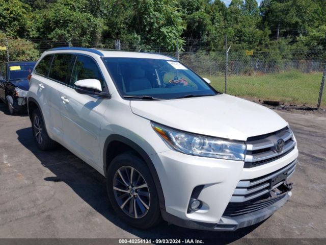 toyota highlander 2018 5tdkzrfhxjs534945