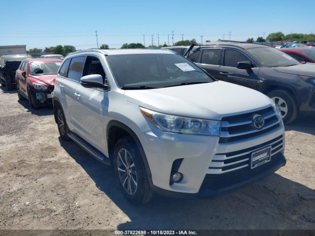 toyota highlander 2018 5tdkzrfhxjs548361