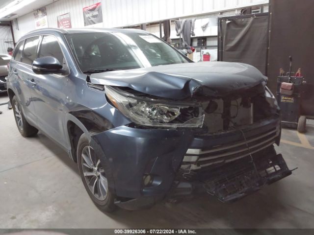 toyota highlander 2019 5tdkzrfhxks342636