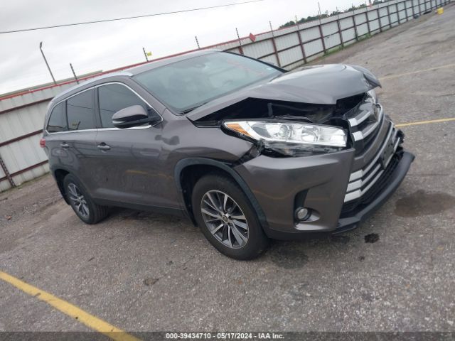 toyota highlander 2019 5tdkzrfhxks367956