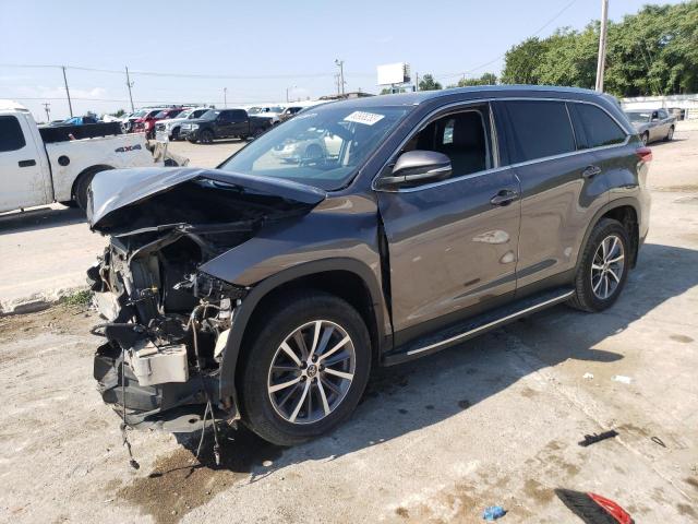 toyota highlander 2019 5tdkzrfhxks554193