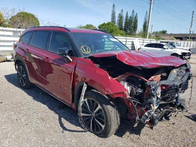 toyota highlander 2021 5tdlzrah2ms051711