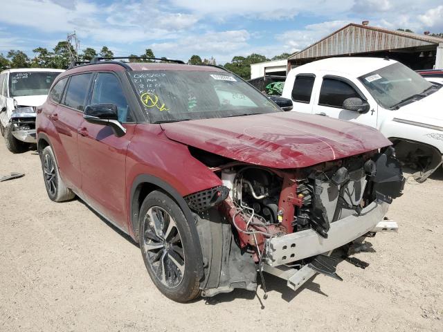 toyota highlander 2021 5tdlzrah3ms065102