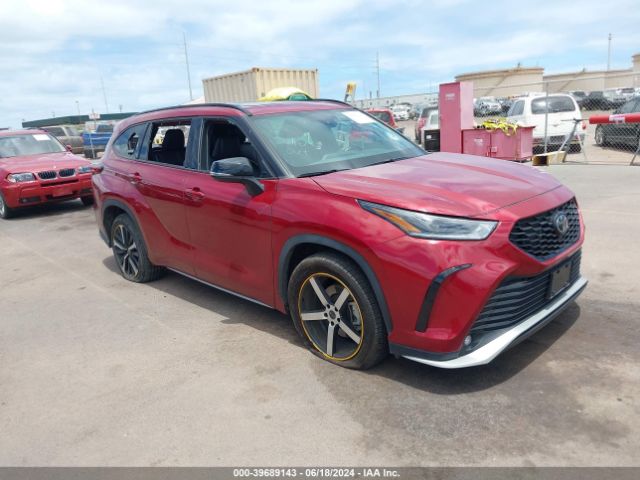 toyota highlander 2022 5tdlzrah4ns134266