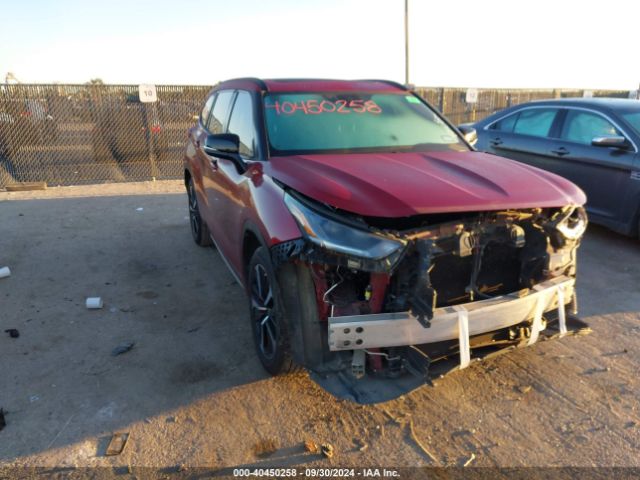 toyota highlander 2021 5tdlzrah5ms034689