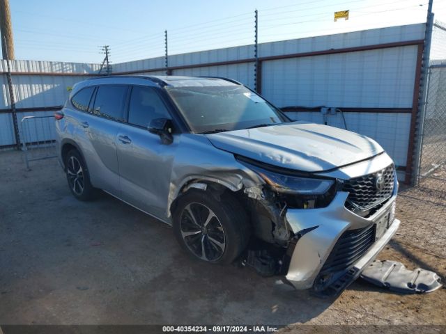 toyota highlander 2021 5tdlzrah7ms039425