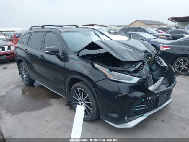 toyota highlander 2021 5tdlzrahxms079983