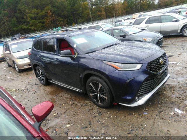 toyota highlander 2021 5tdlzrahxms084911