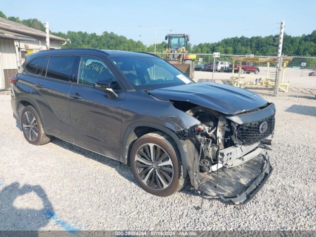 toyota highlander 2021 5tdlzrbh1ms059944