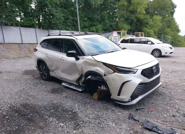 toyota highlander 2021 5tdlzrbh1ms128762