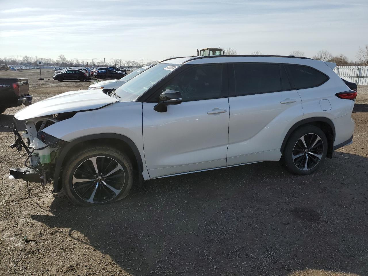 toyota highlander 2021 5tdlzrbh4ms082330