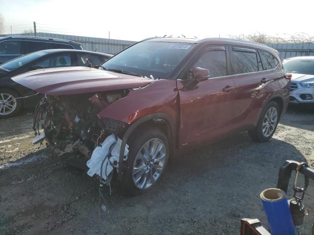 toyota highlander 2022 5tdxbrch4ns545217