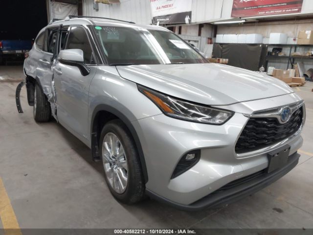 toyota highlander 2023 5tdxbrch5ps572154